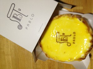 「PABLO」のチーズケーキ