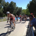 バイクコースは公園内