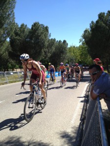 バイクコースは公園内