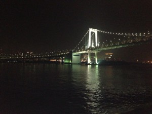 夜の東京港