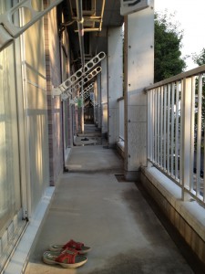 すっきりした２Ｆ南側