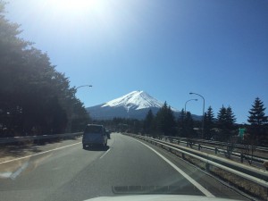 富士に向かう